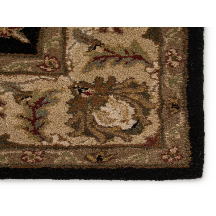Jaipur Living Mythos Black MY03 18 in. Swatch Square Rug