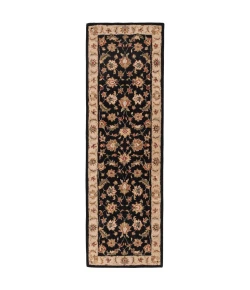 Jaipur Living Mythos Selene MY03 Black/Beige 2 ft. 6 in. X 10 ft. Rectangle Rug