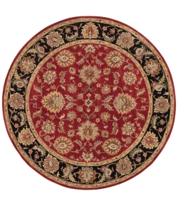 Jaipur Living Mythos Anthea MY08 Red/Black 10 ft. X 10 ft. Round Rug
