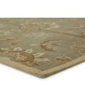 Jaipur Living Abers Handmade Floral Gray/ Beige Area Rug (12'X18')