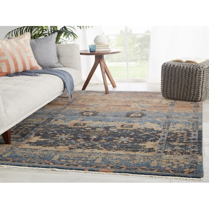 Jaipur Living Myriad Blue MYD01 18 in. Swatch Square Rug