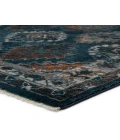 Vibe by Jaipur Living Lia Medallion Blue/ Rust Area Rug (7'10"X11'1")