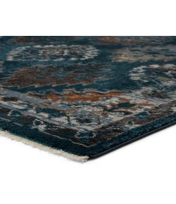 Vibe by Jaipur Living Myriad Lia MYD10 Blue/Rust 7 ft. 10 in. X 11 ft. 1 in. Rectangle Rug