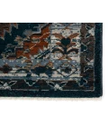 Vibe by Jaipur Living Lia Medallion Blue/ Rust Area Rug (7'10"X11'1")
