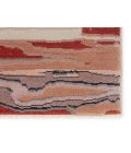 Vibe by Jaipur Living Jolene Abstract Pink/ Red Area Rug (5'X7'6")