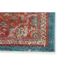 Vibe by Jaipur Living Marielle Medallion Rust/ Teal Area Rug (7'10"X11'1")