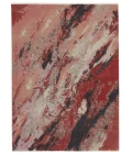 Vibe by Jaipur Living Emeline Abstract Pink/ Red Area Rug (7'10"X11'1")
