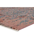 Vibe by Jaipur Living Zea Trellis Pink/ Teal Area Rug (7'10"X11'1")