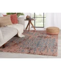 Vibe by Jaipur Living Zea Trellis Pink/ Teal Area Rug (7'10"X11'1")