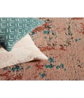 Vibe by Jaipur Living Zea Trellis Pink/ Teal Area Rug (7'10"X11'1")