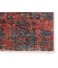 Vibe by Jaipur Living Ezlyn Abstract Red/ Teal Area Rug (9'6"X12'7")