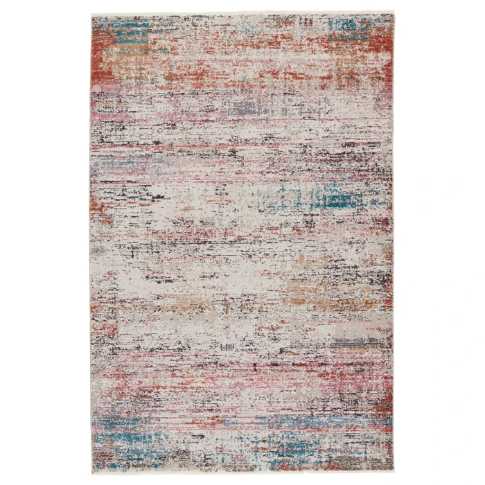 Vibe by Jaipur Living Starla Abstract Multicolor/ Cream Area Rug (7'10"X11'1")