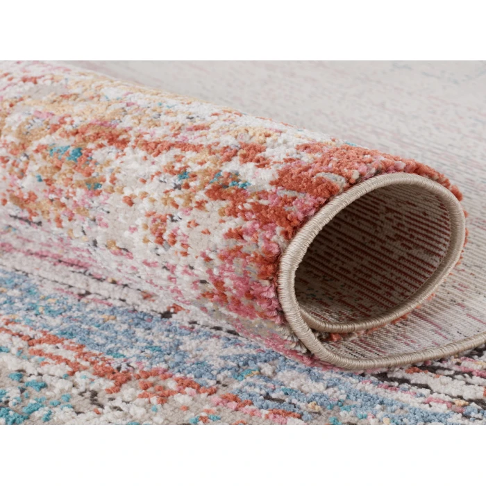 Vibe by Jaipur Living Starla Abstract Multicolor/ Cream Area Rug (7'10"X11'1")