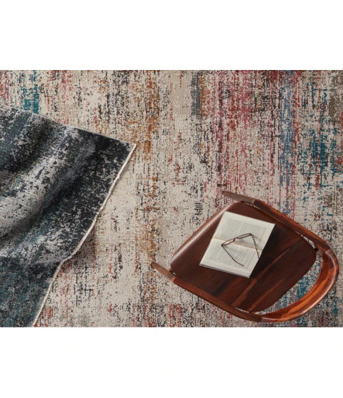 Vibe by Jaipur Living Starla Abstract Multicolor/ Cream Area Rug (9'6"X12'7")