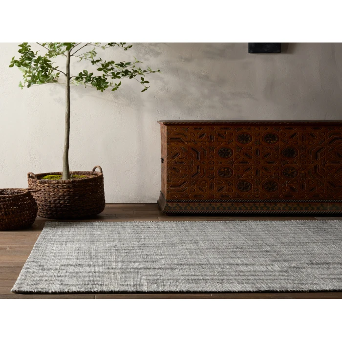 Jaipur Living Nakasa Gray NAK02 18 in. Swatch Square Rug