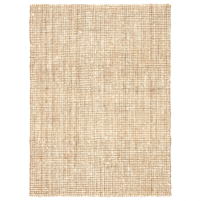 Jaipur Living Mayen Natural Solid White/ Tan Area Rug (5'X8')