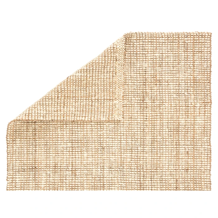 Jaipur Living Mayen Natural Solid White/ Tan Area Rug (5'X8')
