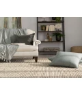 Jaipur Living Mayen Natural Solid White/ Tan Area Rug (5'X8')