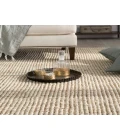 Jaipur Living Mayen Natural Solid White/ Tan Area Rug (5'X8')