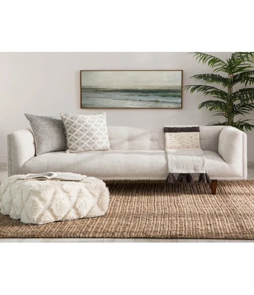 Jaipur Living Achelle Natural Solid Taupe Area Rug (4'X6')