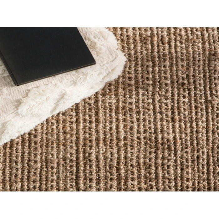 Jaipur Living Achelle Natural Solid Taupe Runner Rug 2'6"X12'