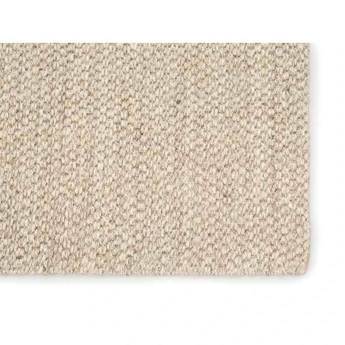 Jaipur Living Naples Natural Solid White/ Taupe Runner Rug 3'X12'