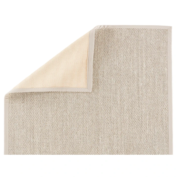 Jaipur Living Naples Natural Solid Beige/ Ivory Area Rug (2'6"X8')