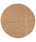 Jaipur Living Abel Natural Geometric Beige Round Area Rug 8' RND