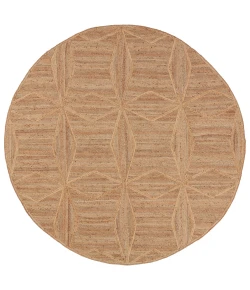 Jaipur Living Naturals Tobago Abel NAT23 Beige 8 ft. Rnd Round Rug