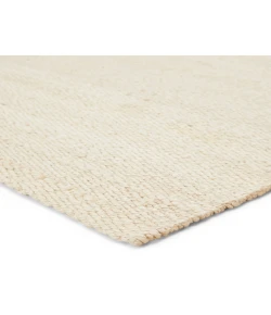 Jaipur Living Naturals Tobago Hutton NAT27 White 2 ft. 6 in. X 12 ft. Rectangle Rug