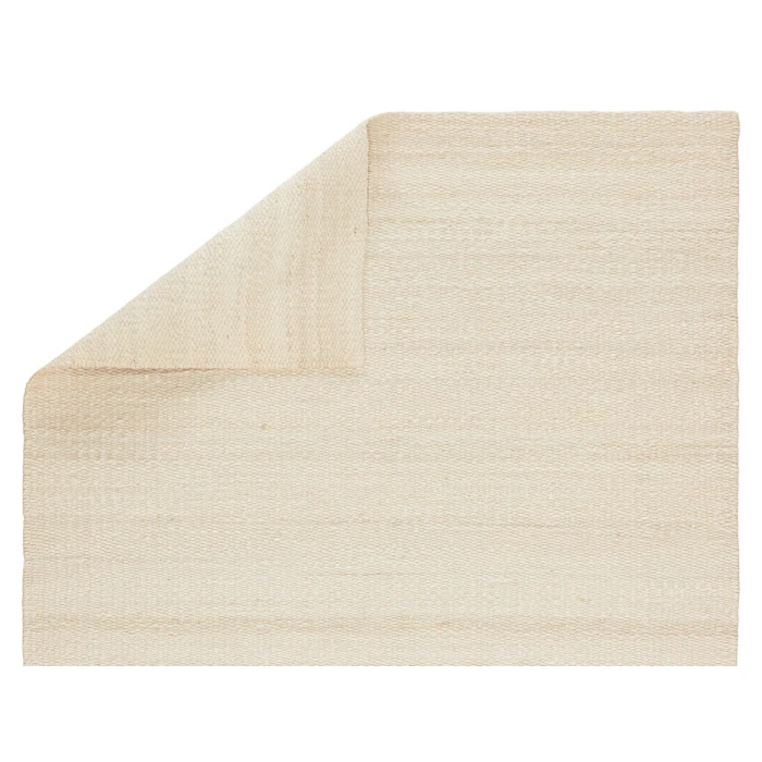 Jaipur Living Hutton Natural Solid White Runner Rug 2'6"X12'