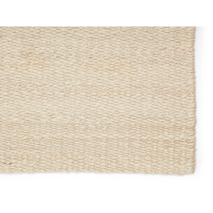 Jaipur Living Hutton Natural Solid White Runner Rug 2'6"X12'
