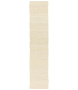 Jaipur Living Naturals Tobago Hutton NAT27 White 2 ft. 6 in. X 12 ft. Rectangle Rug