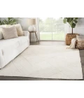 Jaipur Living Vero Natural Trellis Ivory Area Rug (2'X3')