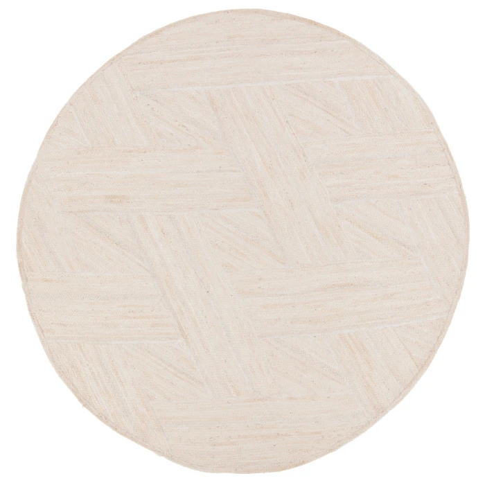 Jaipur Living Vero Natural Trellis Ivory Round Area Rug 8' RND