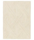 Jaipur Living Naturals Tobago Ivory NAT35 18 in. Swatch Square Rug