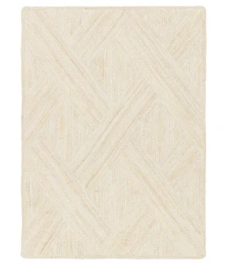 Jaipur Living Naturals Tobago Ivory NAT35 18 in. Swatch Square Rug