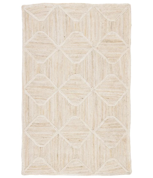 Jaipur Living Sisal Bow Natural Trellis Ivory/ Beige Area Rug (2'X3')