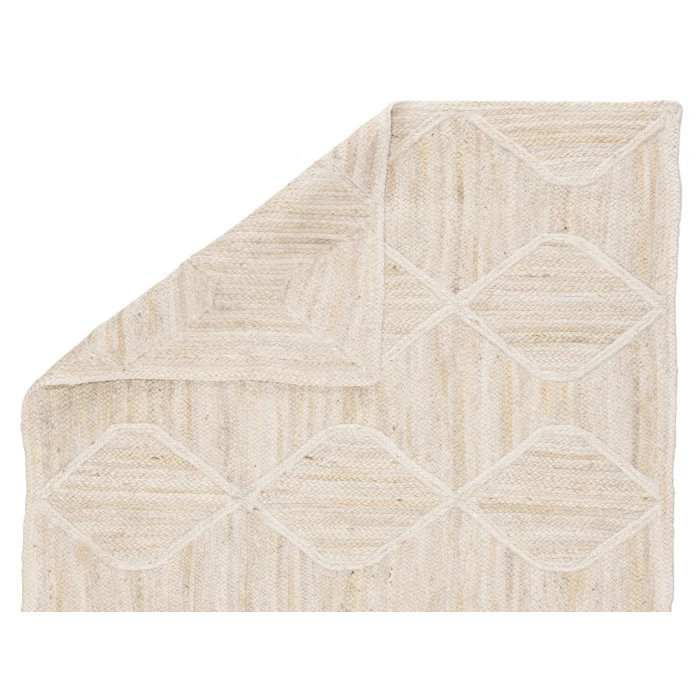 Jaipur Living Sisal Bow Natural Trellis Ivory/ Beige Area Rug (4'X6')