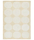 Jaipur Living Fiorita Natural Geometric Light Beige/ White Area Rug (10'X14')
