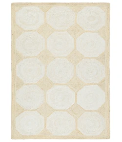 Jaipur Living Naturals Tobago Light Beige NAT43 18 in. Swatch Square Rug
