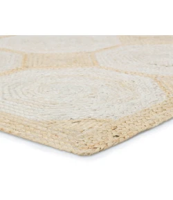 Jaipur Living Naturals Tobago Light Beige NAT43 18 in. Swatch Square Rug