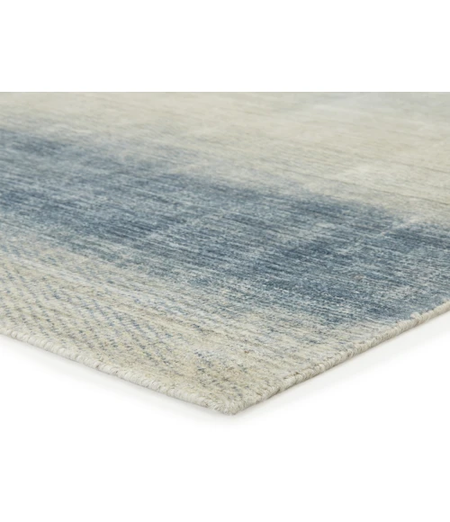 Barclay Butera by Jaipur Living Bayshores Handmade Ombre Blue/ Beige Area Rug 6'X9'