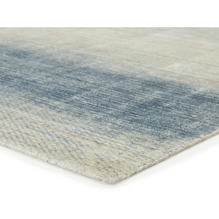 Barclay Butera by Jaipur Living Bayshores Handmade Ombre Blue/ Beige Area Rug (8'X10')