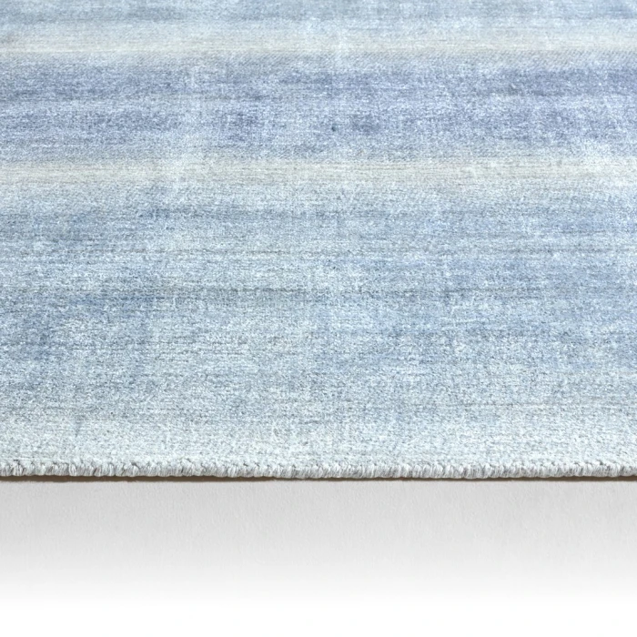 Barclay Butera by Jaipur Living Bayshores Handmade Ombre Blue/ Beige Area Rug (8'X10')