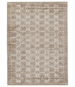 Vibe by Jaipur Living Nadine Milea NDN05 Tan - Cream 6 ft. 7 in. X 9 ft. 6 in. Rectangle Rug