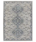 Vibe by Jaipur Living Yucca Medallion Cream/ Blue Runner Rug 4'X6'