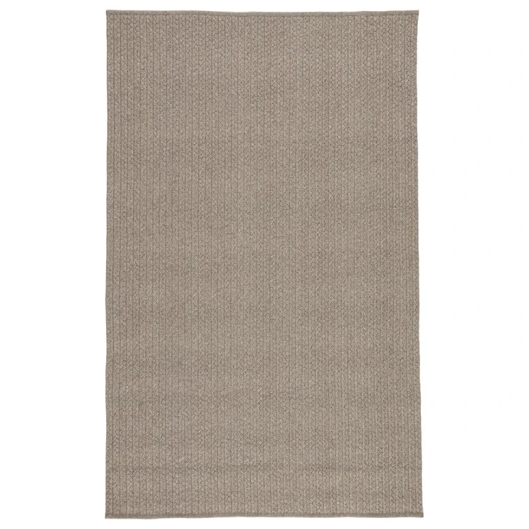 Jaipur Living Iver Indoor/ Outdoor Solid Gray Area Rug (6'X9')