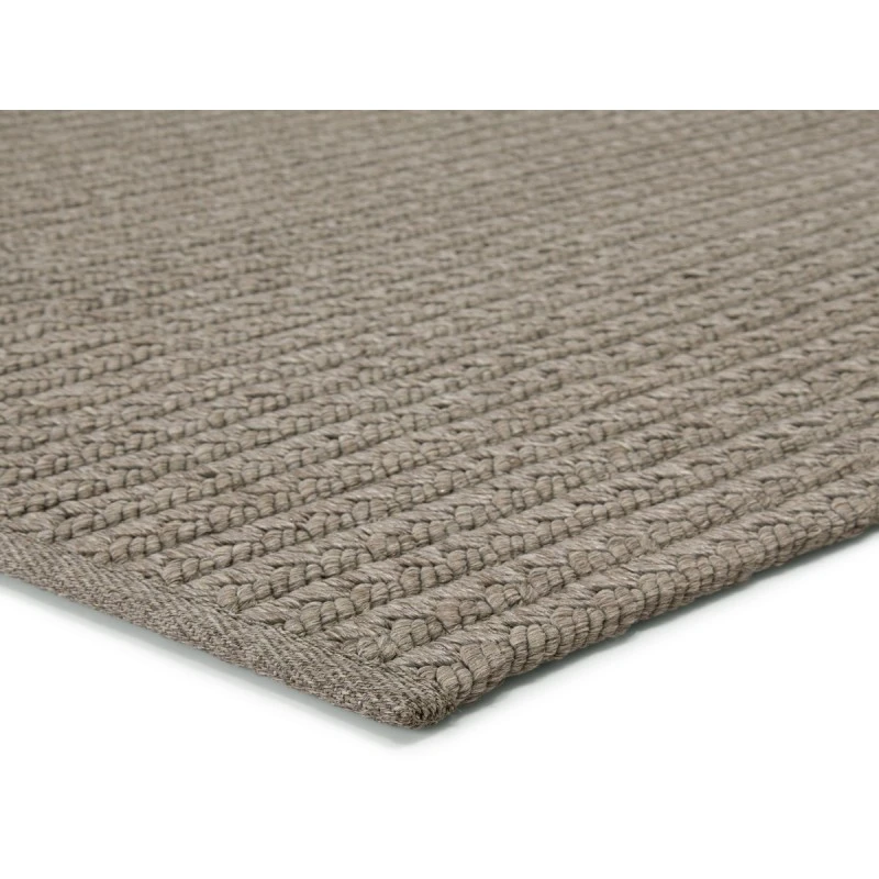 Jaipur Living Iver Indoor/ Outdoor Solid Gray Runner Rug (2'6"X8')
