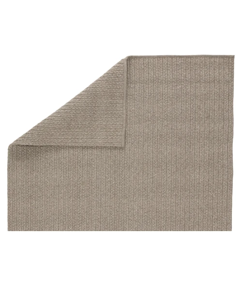 Jaipur Living Iver Indoor/ Outdoor Solid Gray Area Rug (4'X6')